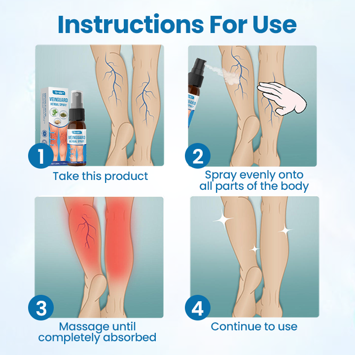 💪Ourlyard® VeinGuard Herbal Spray-✅ Clinically proven to eliminate varicose veins in just 7 days! (🔥Limited Time 80% OFF🔥)