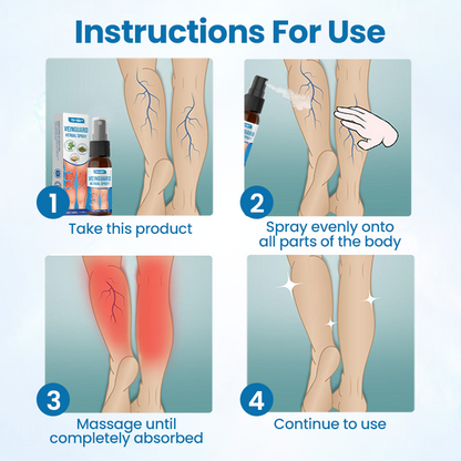 💪Ourlyard® VeinGuard Herbal Spray-✅ Clinically proven to eliminate varicose veins in just 7 days! (🔥Limited Time 80% OFF🔥)